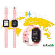 Смарт-годинник для дітей GARMIX PointPRO-300 4G/GPS/WIFI/VIDEO CALL PINK