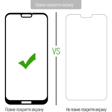 Захисне скло ColorWay 9H FC glue чорне для Poco X6 Pro