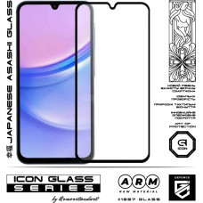 Захисне скло ArmorStandart Icon чорне(ARM74603)для Samsung A15