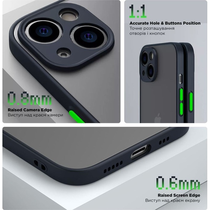 Чохол ArmorStandart Frosted Matte Dark Green (ARM69691)для Samsung A25