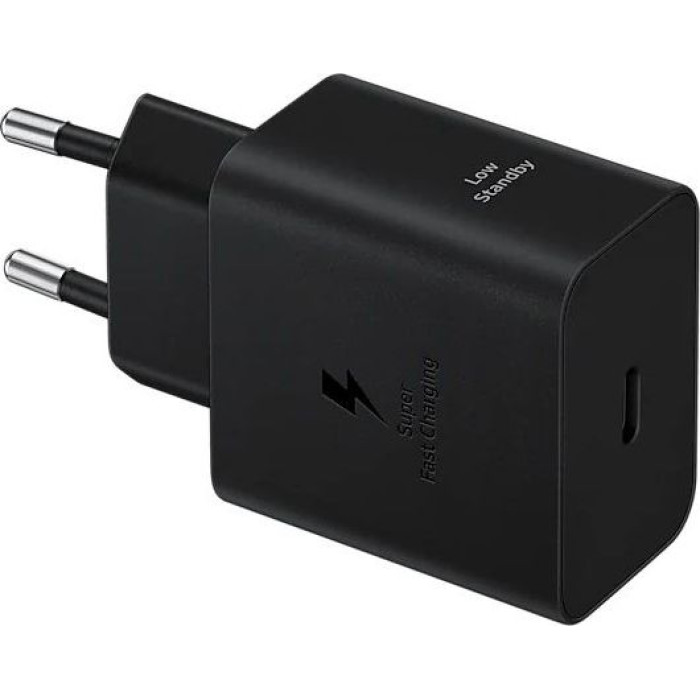 Зарядний пристрій Samsung 45W + C-C (EP-T4511XBEGEU) Black