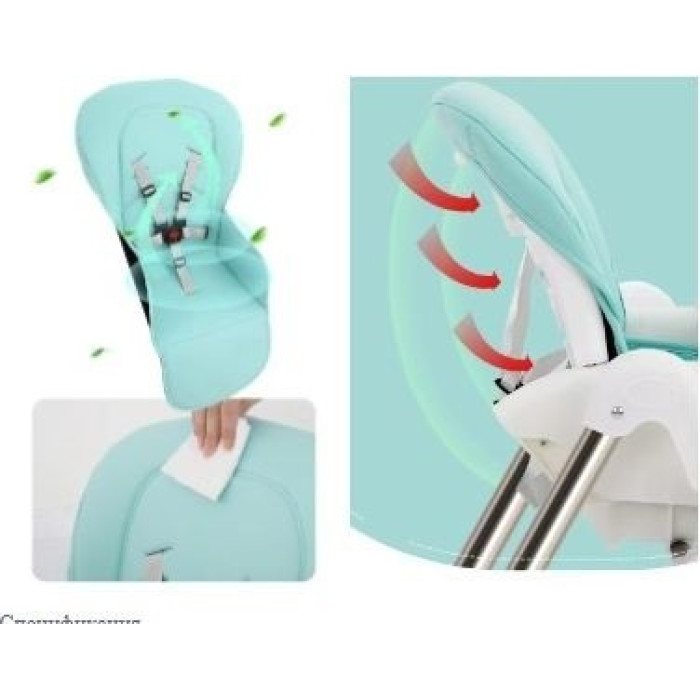 Стільчик для годування Xingtai Taima Children's D009 (green-turquoise)
