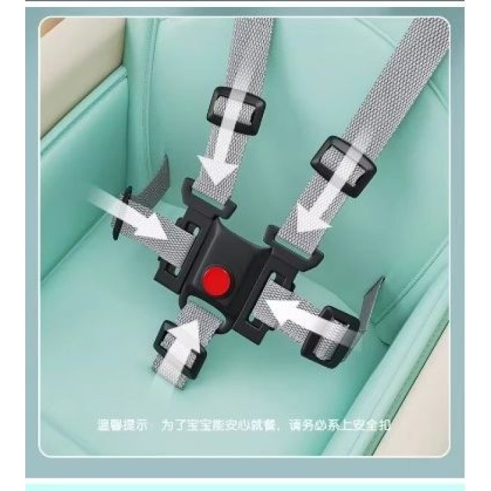 Стільчик для годування Xingtai Taima Children's D009 (green-turquoise)