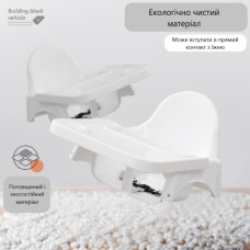 Стільчик для годування Xingtai Zuoxi Children's ZX-108 білий (white)