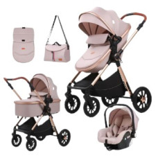 Коляска універсальна 3в1 Kidilo H2D (Khaki beige)