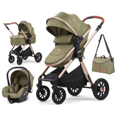 Коляска універсальна 3в1 Kidilo H2D (green)