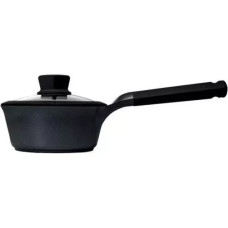 Ківш з кришкою Huohou Teflon Platinum Plus, 18см (HU0071)