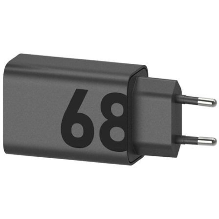 Зарядний пристрій MOTOROLA 68W USB-С + кабель 1m (PG38C06281) чорний