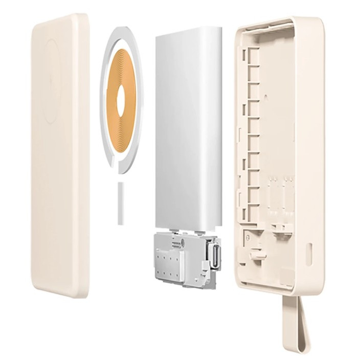 Power Bank Xiaomi 6000mAh 15W Magnetic Power Bank GL (BHR9074GL) білий