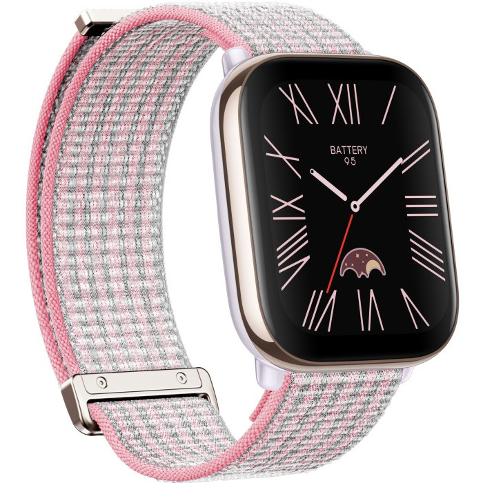Ремінець Amazfit 20mm Nylon Medium Universal (S240DNTY1N) Рожевий