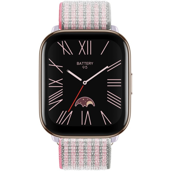 Ремінець Amazfit 20mm Nylon Medium Universal (S240DNTY1N) Рожевий