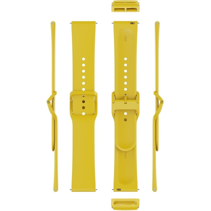 Ремінець Redmi Watch TPU Strap Lemon Yellow до Redmi Watch 3/5 (Жовтий) BHR9470GL