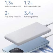 Зовн_АКБ Xiaomi 10000mAh 22.5W Lite (BHR9350GL) світло сірий