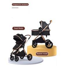 Коляска універсальна 3в1 Kidilo H2D (Black)