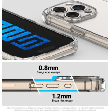 Чохол ArmorStandart Air Force Camera cover Clear (ARM79705) для Xiaomi Redmi Note 14 Pro 5G / Poco X7