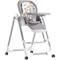 Стільчик-шезлонг для годування 2в1 BabyChair Z901 Grey (сірий)