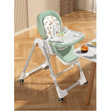 Стільчик-шезлонг для годування 2в1 BabyChair Z901 Grey (сірий)