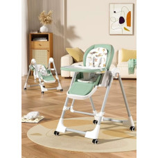 Стільчик-шезлонг для годування 2в1 BabyChair Z901 Grey (сірий)