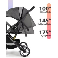 Дитяча коляска прогулянкова 525Baby Grey (сірий)