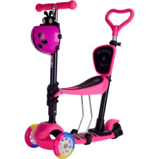 Самокат 5в1 WEIINAI BAQ-215 Pink (6948679457500)