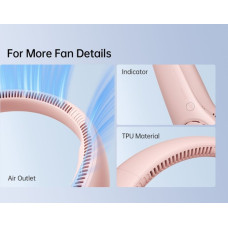 Вентилятор Jisulife Neck Fan Life3 FA14 pink