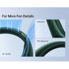 Вентилятор Jisulife Neck Fan Life3 FA14 green
