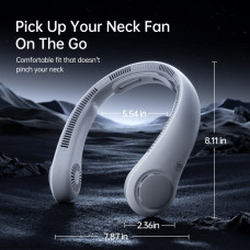 Вентилятор Jisulife Neck Fan Life4 grey