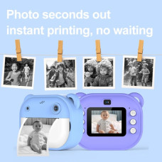 Дитячий фотоапарат-принтер Bambi Frog blue (blue)(6948679457692)