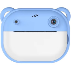 Дитячий фотоапарат-принтер Bambi Frog blue (blue)(6948679457692)
