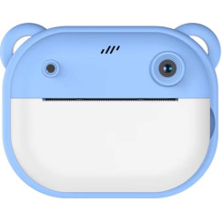 Дитячий фотоапарат-принтер Bambi Frog blue (blue)(6948679457692)