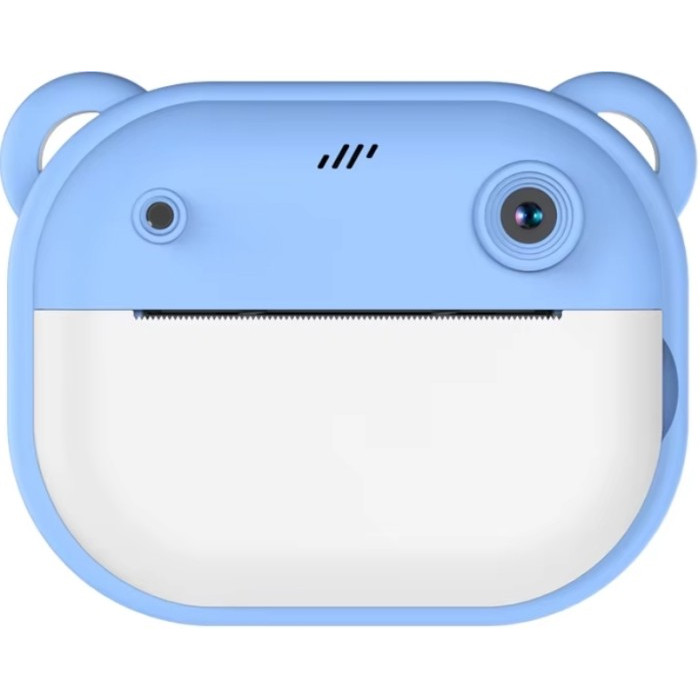Дитячий фотоапарат-принтер Bambi Frog blue (blue)(6948679457692)