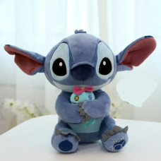 М'яка іграшка Stitch Стіч з лялькою (35 см)