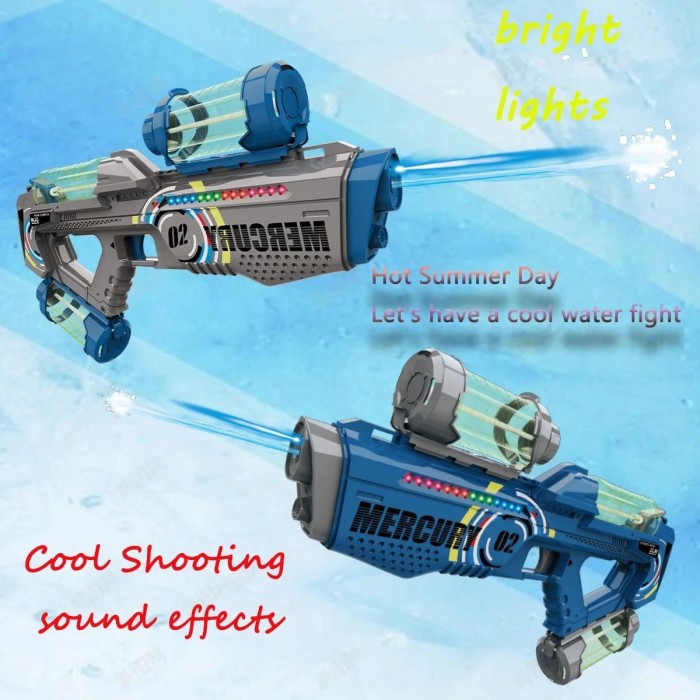 Водяний бластер з автоматичним підкачуванням води Smart baby M2 (6948679457852)