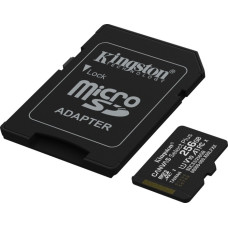 Карта пам'яті Kingston MicroSDXC 256GB Canvas Select Plus Gen3 150MB/s A10 + SD-адаптер (SDCS3/256GB)