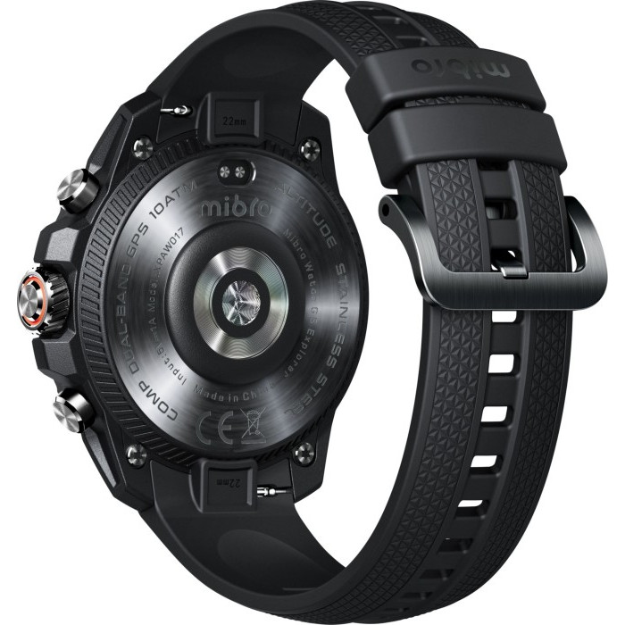 Годинник Mibro GS Explorer (XPAW017) Obsidian Black (Чорний обсидіан)