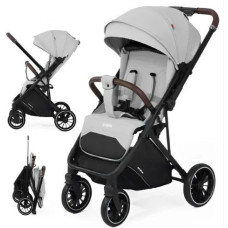 Коляска прогулянкова Kidilo 6530B grey (чохол+сумка)