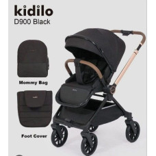 Коляска універсальна 2в1 Kidilo D900 black