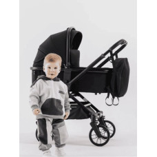 Коляска універсальна 2в1 Kidilo D900 black