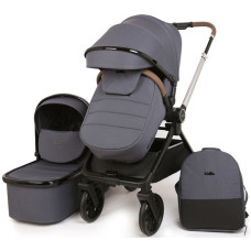 Коляска універсальна 2в1 Kidilo D900 dark grey