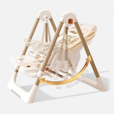 Стільчик-шезлонг для годування 2в1 Kidilo Baby Chair Z901 beige (11-3)
