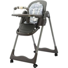 Стільчик для годування Kidilo KD805 з іграшкою grey
