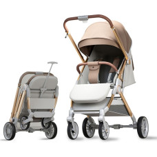 Коляска прогулянкова Kidilo X5E-C (champagne color)