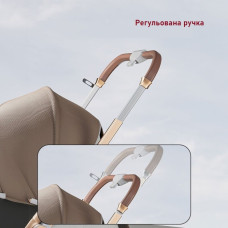 Коляска прогулянкова Kidilo X5E-C (khaki-beige color)
