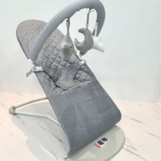 Дитячий шезлонг Kidilo Baby Shaking chair DKL-1108 (grey)