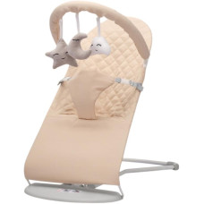 Дитячий шезлонг Kidilo Baby Shaking chair DKL-1108 (beige)