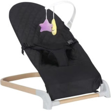 Дитячий шезлонг Kidilo Shaking chair DKL-601 Black