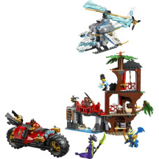 Конструктор LEGO® Ninjago Автомобільна битва ніндзя біля будинку на дереві (71857)