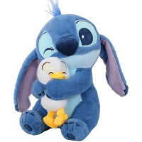 М'яка іграшка Stitch Стіч з качкою 40 см (6928270764696)