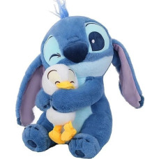 М'яка іграшка Stitch Стіч з качкою 40 см (6928270764696)