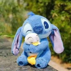 М'яка іграшка Stitch Стіч з качкою 40 см (6928270764696)